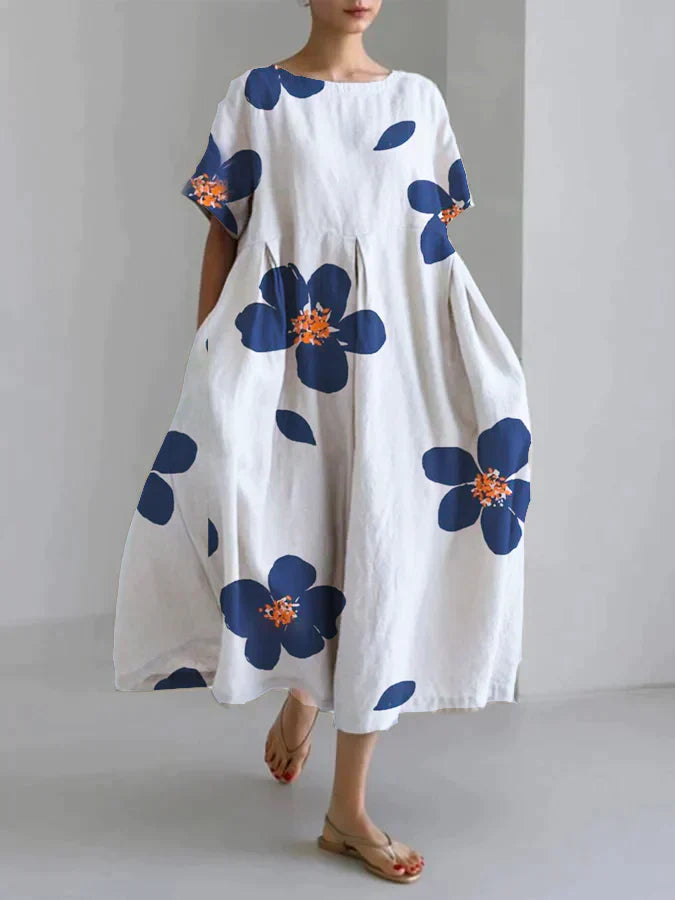 Nahia – Robe Décontractée pour Femmes – Confortable & Colorée