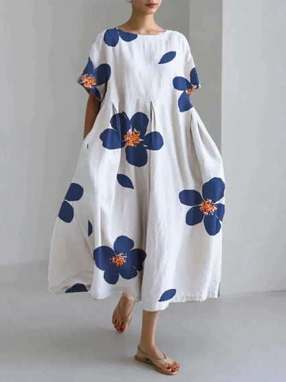 Nahia – Robe Décontractée pour Femmes – Confortable & Colorée