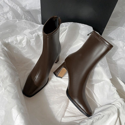 Bottines Lola Brossées Élégantes