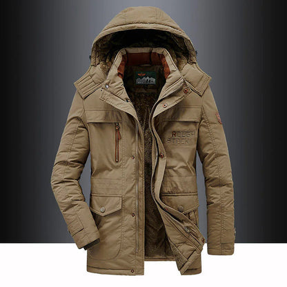 Austin | Men’s Warm Hood Heavy-Duty Winter Jackets Caliboot