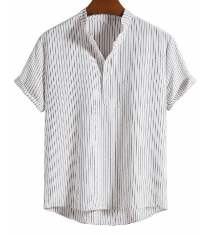 Huskar - Chemise Rayée Décontractée pour Hommes – Légère & Confortable