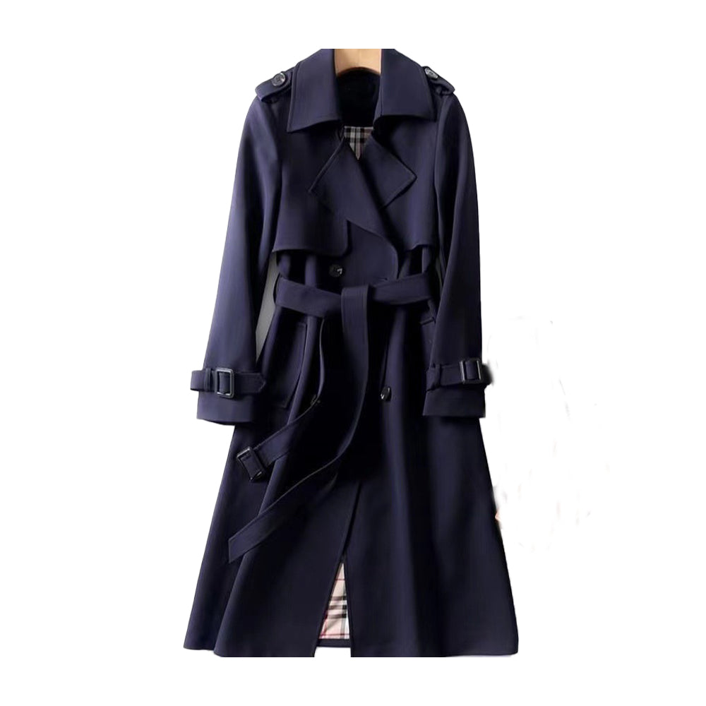 Victoria | Women’s Double-Breasted Belted Trench Coat Caliboot
