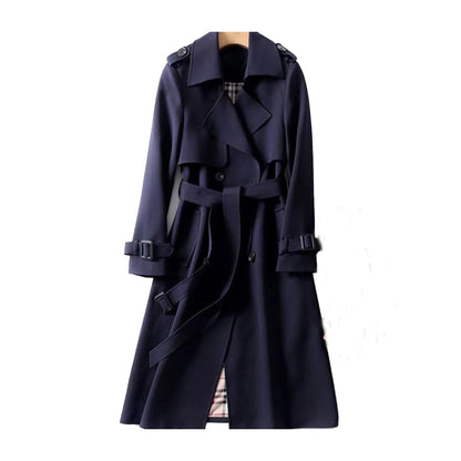 Victoria | Women’s Double-Breasted Belted Trench Coat Caliboot