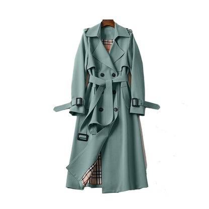 Victoria | Women’s Double-Breasted Belted Trench Coat Caliboot