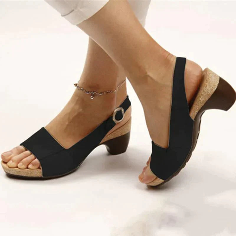 Variant image for  Isabelle | Sandales à Talon Slingback Confortables pour le Quotidien-8
