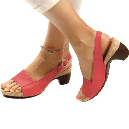 Isabelle | Sandales à Talon Slingback Confortables pour le Quotidien