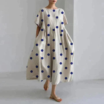 Florie – Robe à Imprimé Floral pour Femmes – Décontractée & Élégante