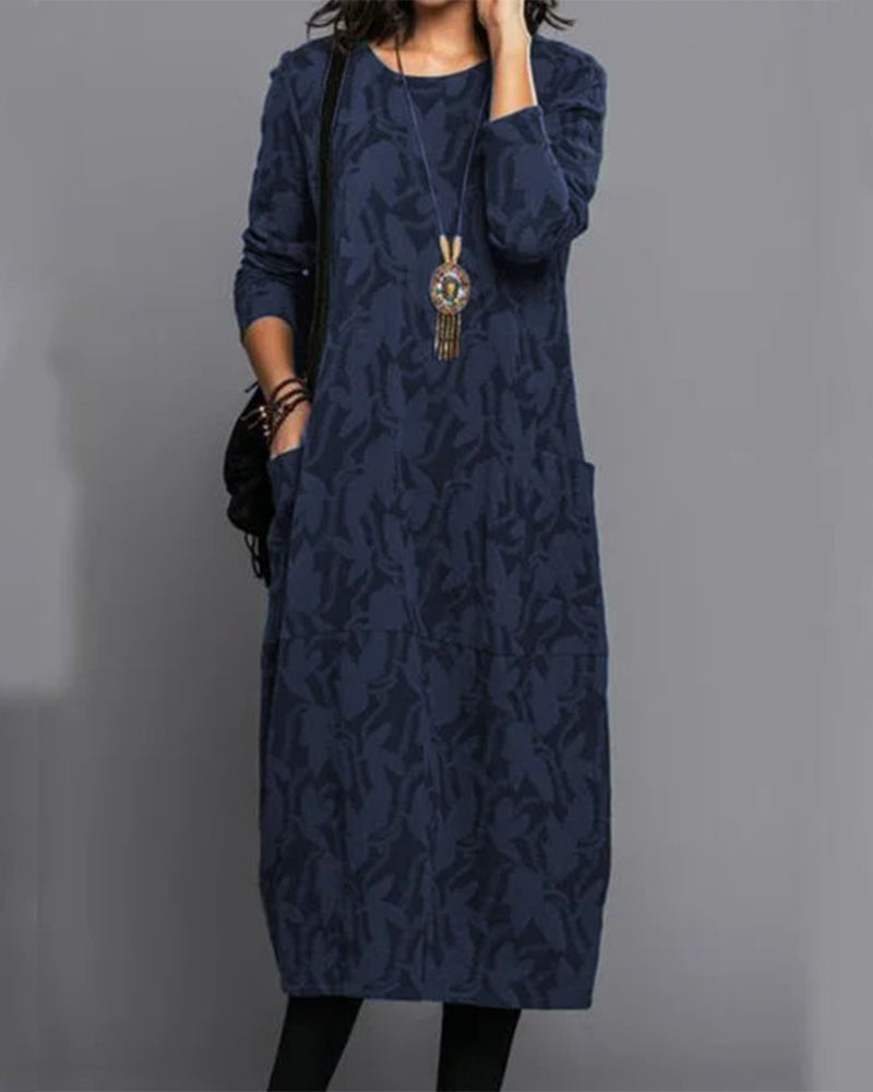 Léna – Robe d’Hiver pour Femmes – Chaude & Décontractée