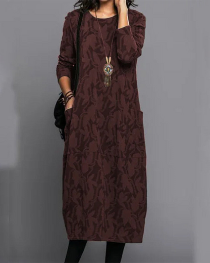 Léna – Robe d’Hiver pour Femmes – Chaude & Décontractée