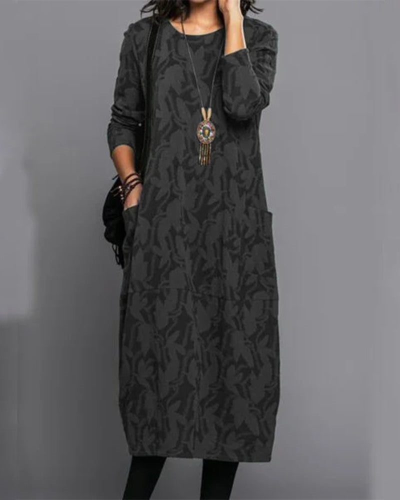 Léna – Robe d’Hiver pour Femmes – Chaude & Décontractée