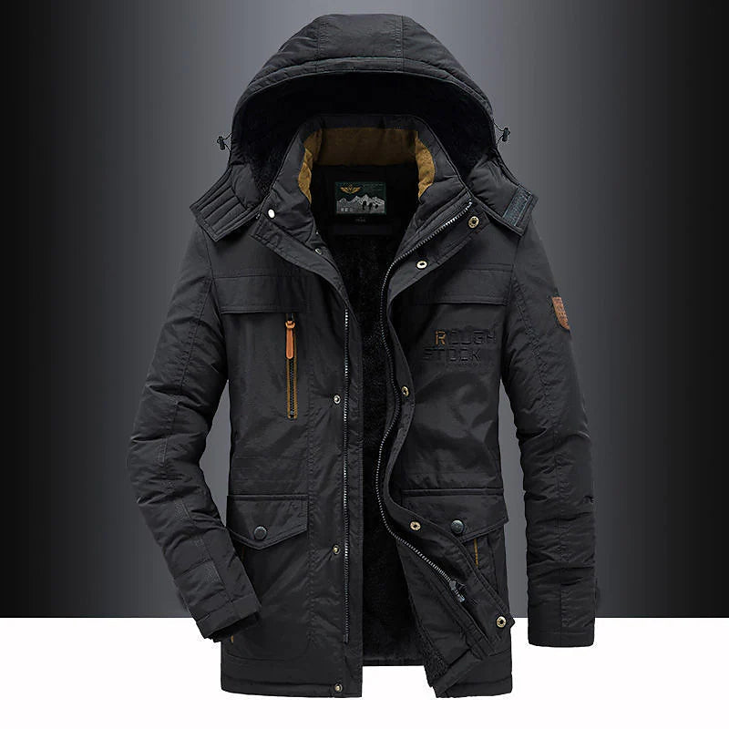 Austin | Men’s Warm Hood Heavy-Duty Winter Jackets Caliboot
