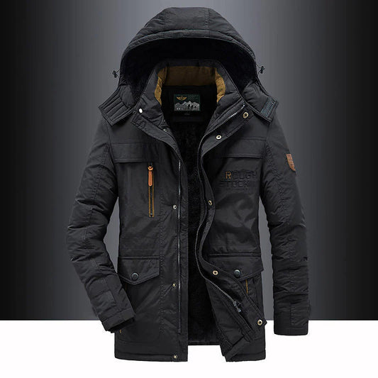 Austin | Men’s Warm Hood Heavy-Duty Winter Jackets Caliboot