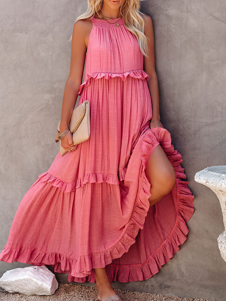 Mearly - Robe Longue Élégante pour Femmes – Féminine & Fluide