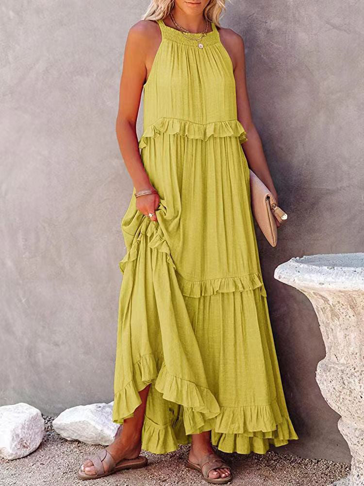 Mearly - Robe Longue Élégante pour Femmes – Féminine & Fluide