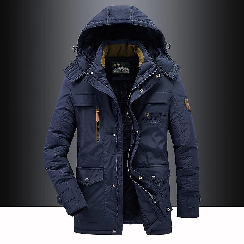 Austin | Men’s Warm Hood Heavy-Duty Winter Jackets Caliboot